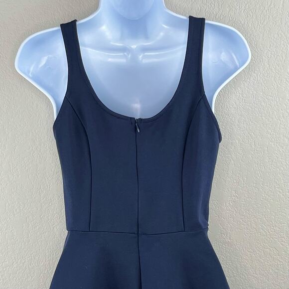 Superdown x Draya Michele Revolve Navy Blue Fit & Flare Mini Dress XS/Small - Picture 8 of 13